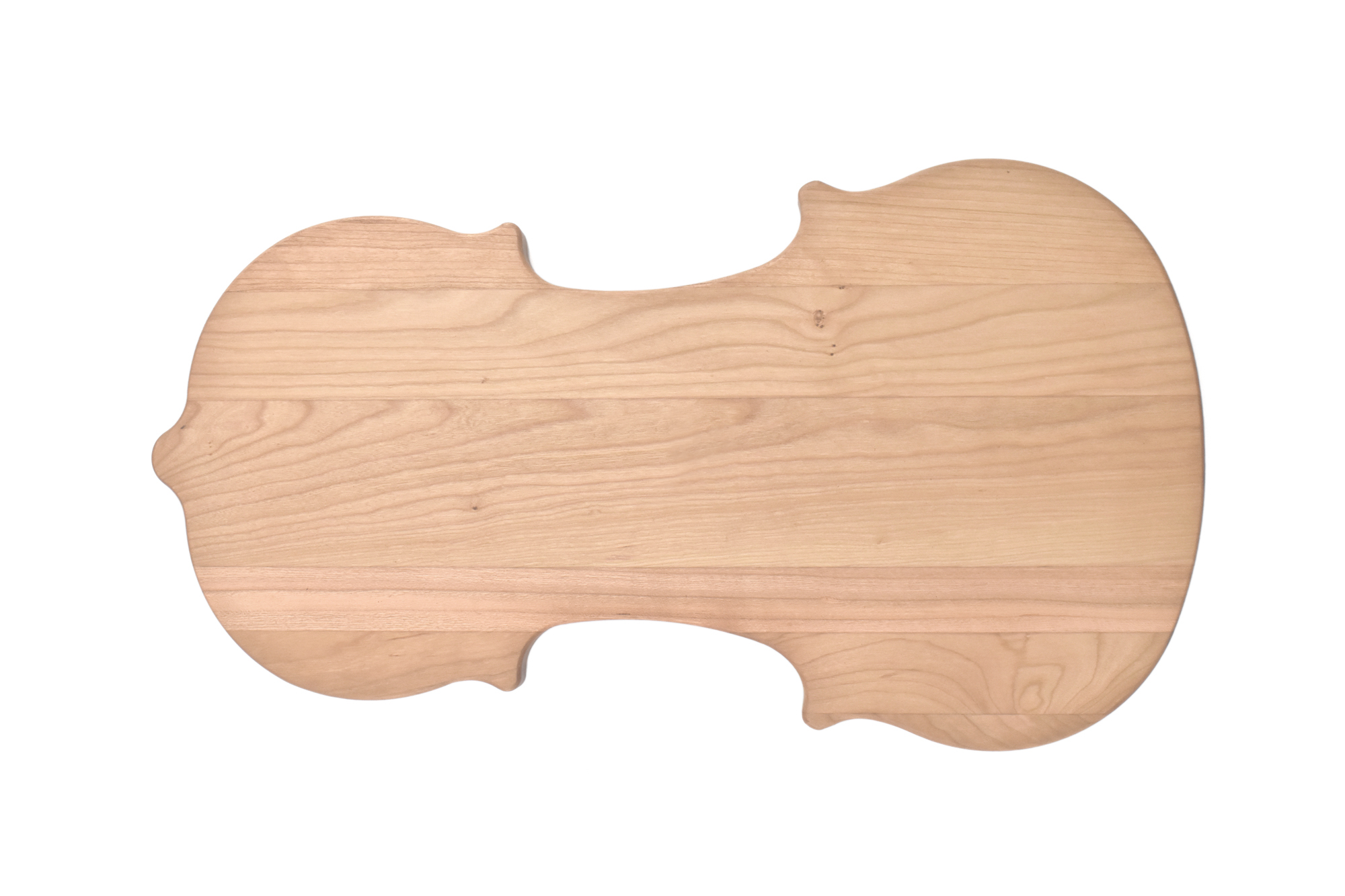 Cherry violon shaped cutting board